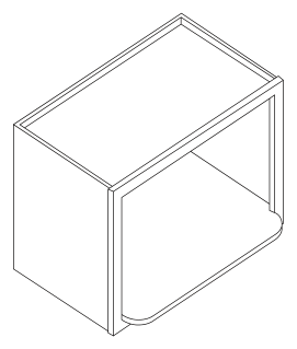 Wall Microwave Cabinet